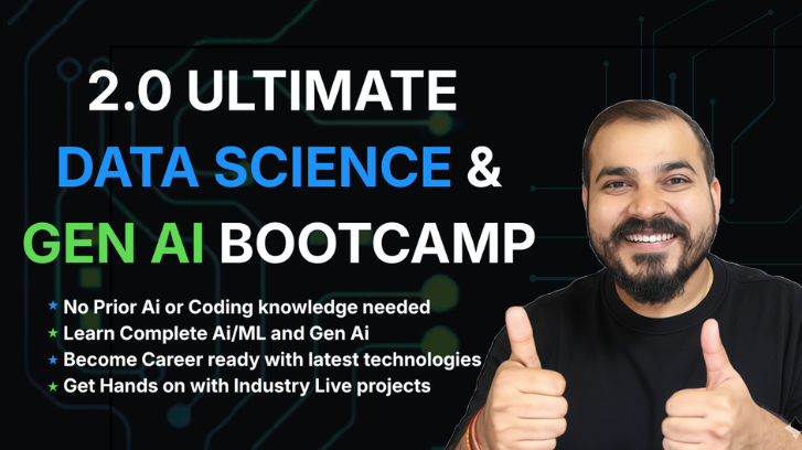 2.0 Ultimate Data Science & GenAI Bootcamp