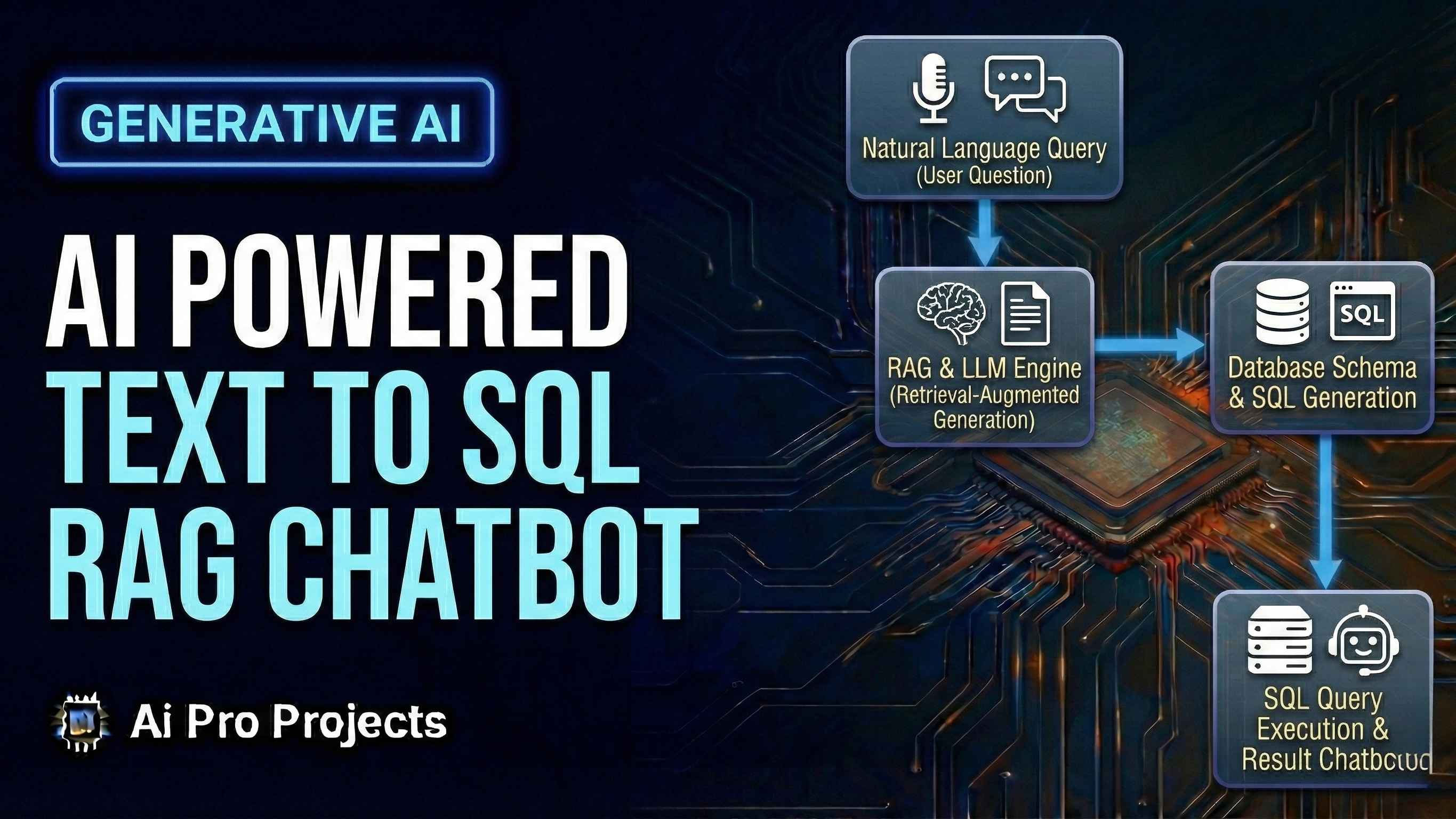 AI Powered Text to SQL RAG Chatbot