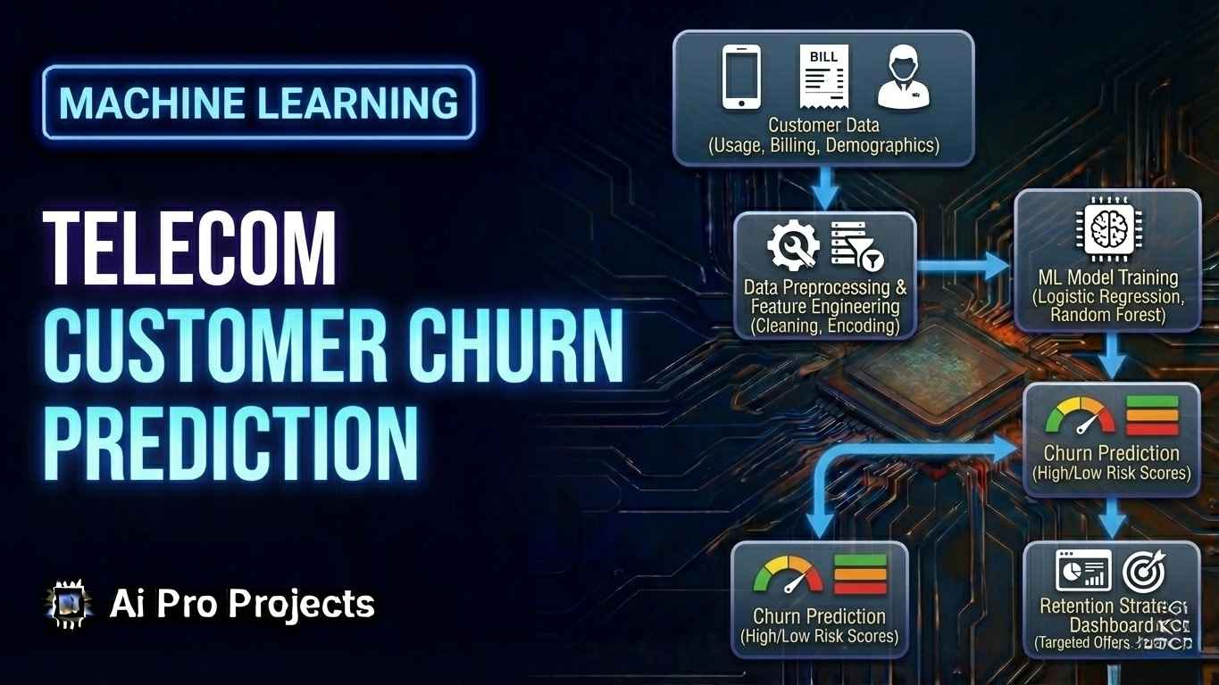 Telecom Customer Churn Prediction using Machine Learning
