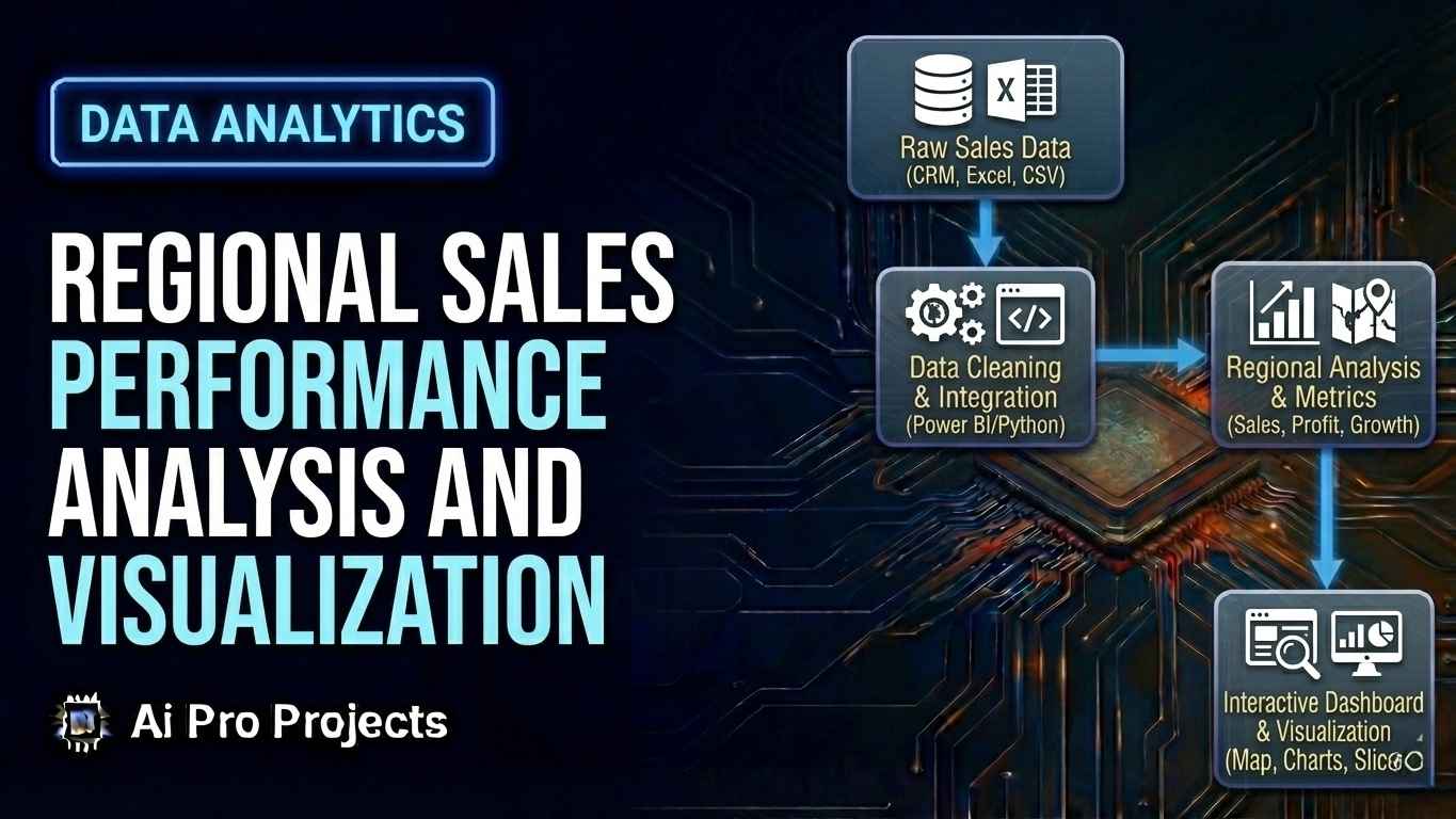 Regional Sales Performance Analysis and Visualization