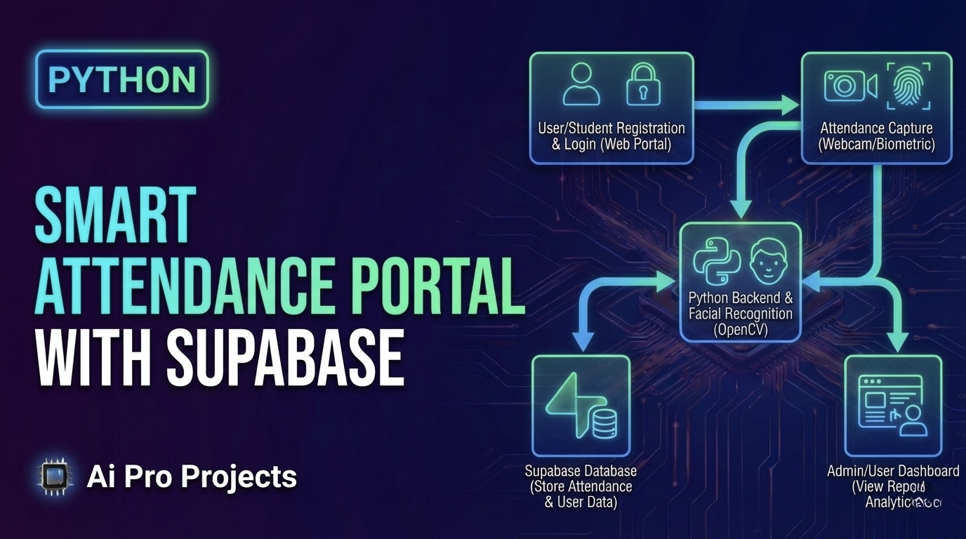 Smart Attendance Portal with Supabase