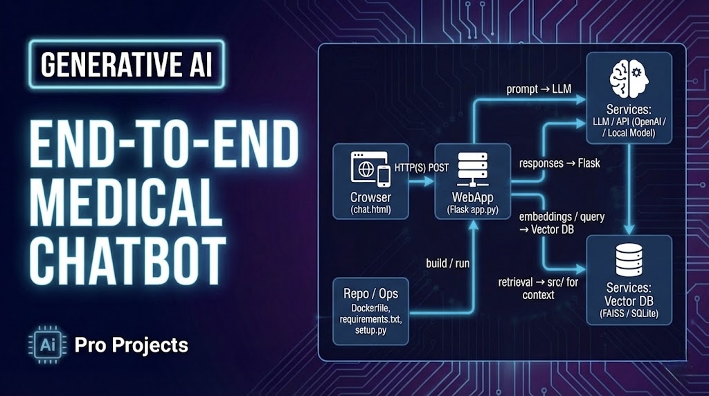 End to End Medical Chatbot