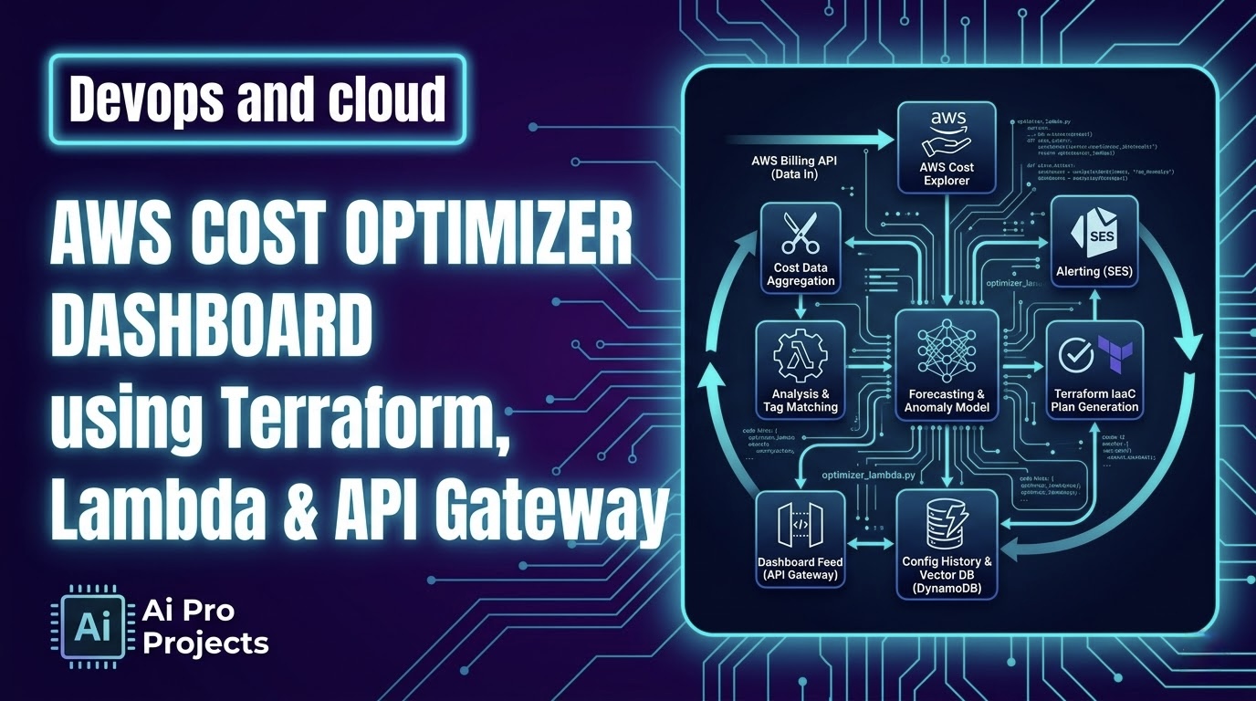 AWS Cost Optimizer Dashboard using Terraform, Lambda & API Gateway