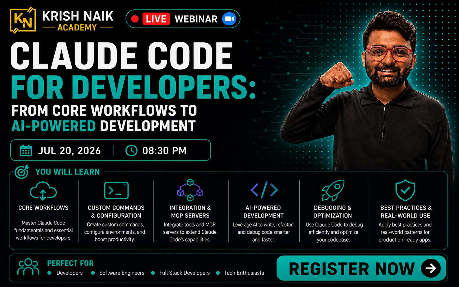 Claude Code for Developers: From Core Workflows to AI-Powered Development